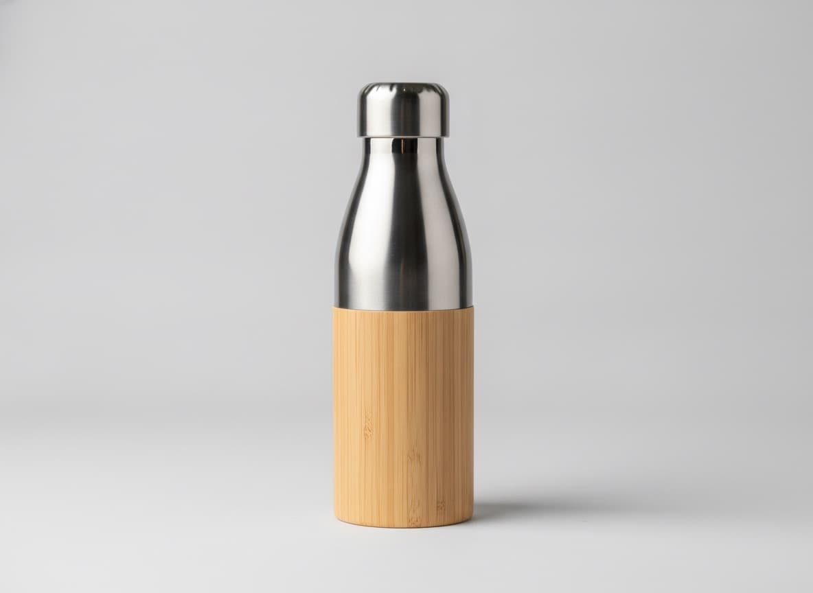 Gourde bambou & inox